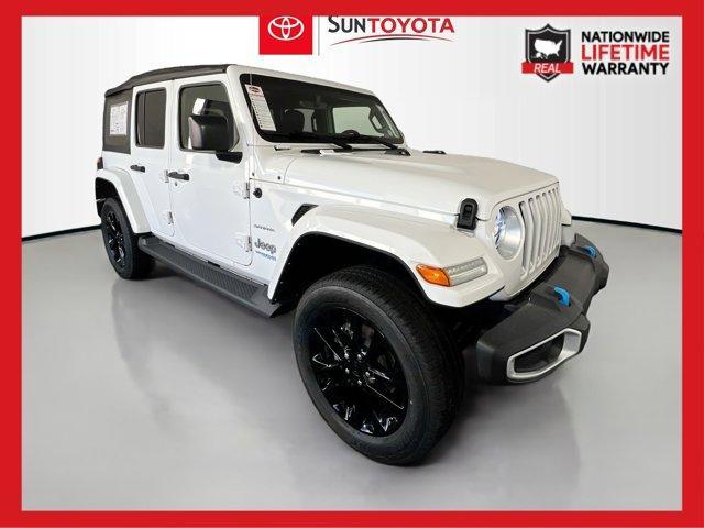 used 2022 Jeep Wrangler Unlimited 4xe car, priced at $27,979