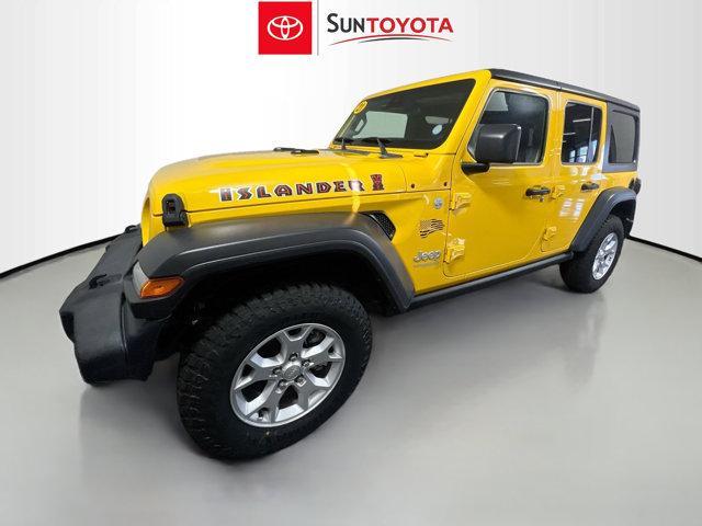 used 2021 Jeep Wrangler Unlimited car, priced at $31,625