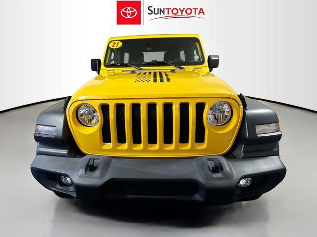 used 2021 Jeep Wrangler Unlimited car, priced at $30,692