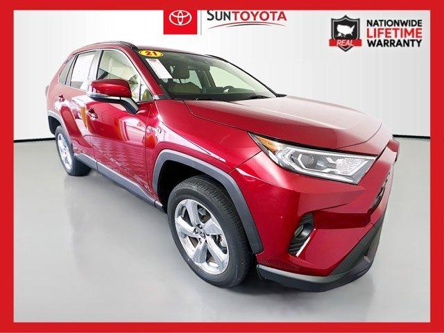 used 2021 Toyota RAV4 Hybrid car, priced at $26,989