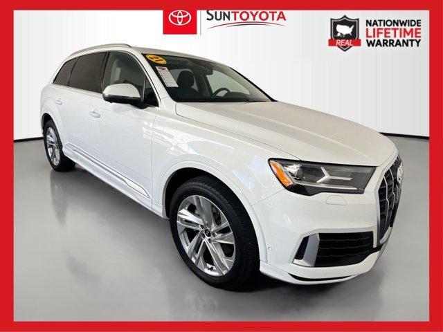 used 2021 Audi Q7 car, priced at $27,989