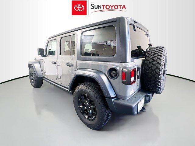 used 2020 Jeep Wrangler Unlimited car, priced at $25,979