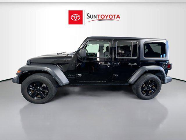 used 2021 Jeep Wrangler Unlimited car, priced at $25,740