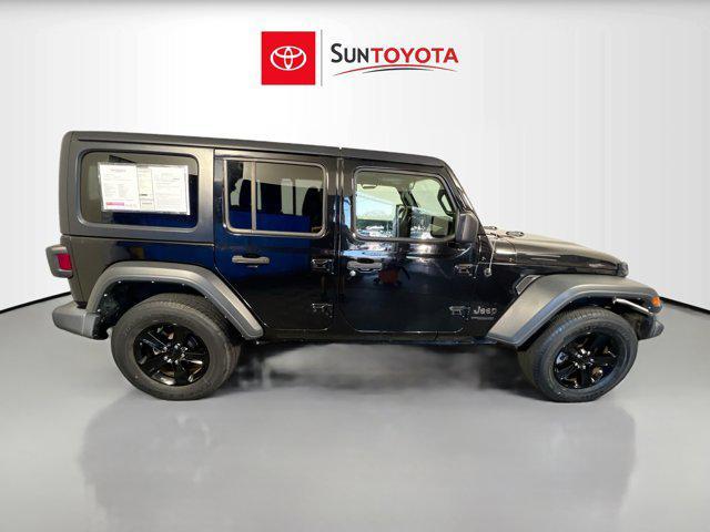 used 2021 Jeep Wrangler Unlimited car, priced at $25,740
