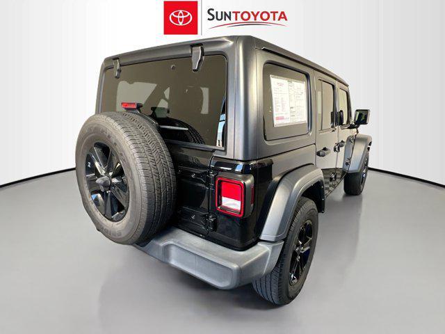 used 2021 Jeep Wrangler Unlimited car, priced at $25,740