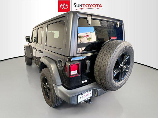 used 2021 Jeep Wrangler Unlimited car, priced at $25,740