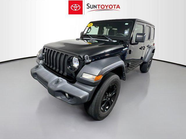 used 2021 Jeep Wrangler Unlimited car, priced at $25,740