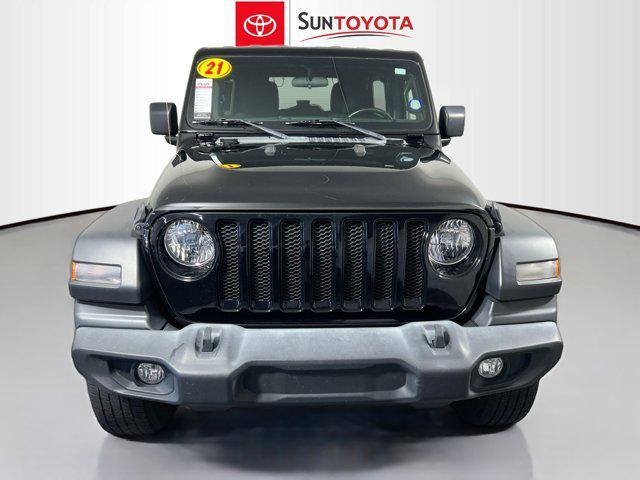 used 2021 Jeep Wrangler Unlimited car, priced at $25,740