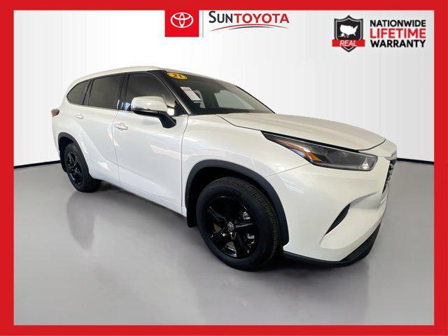 used 2021 Toyota Highlander car, priced at $28,479