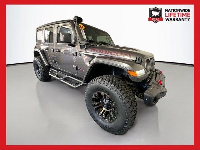 used 2021 Jeep Wrangler Unlimited car, priced at $39,989