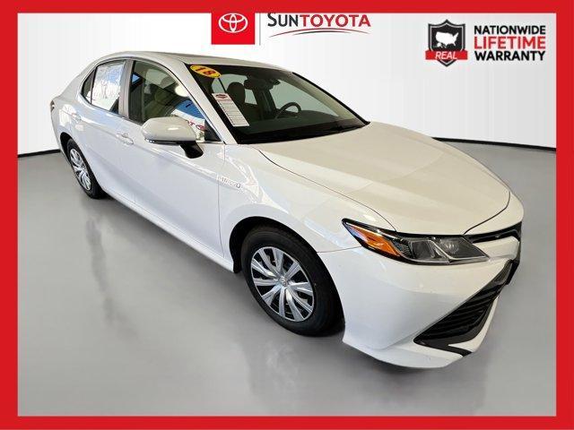 used 2018 Toyota Camry Hybrid car, priced at $20,848