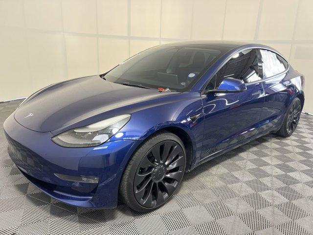 used 2022 Tesla Model 3 car, priced at $29,975