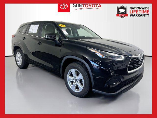 used 2023 Toyota Highlander car, priced at $28,998