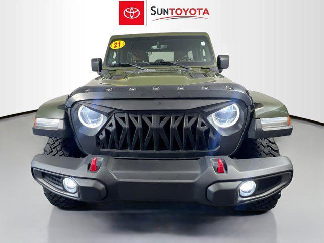 used 2021 Jeep Wrangler Unlimited car, priced at $34,900