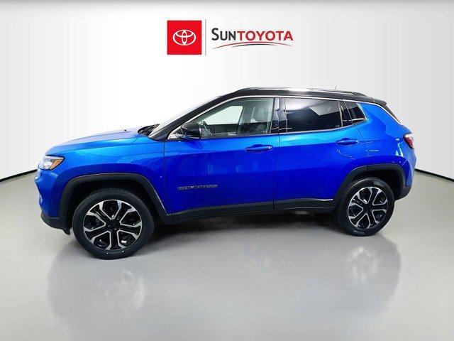 used 2022 Jeep Compass car, priced at $19,375