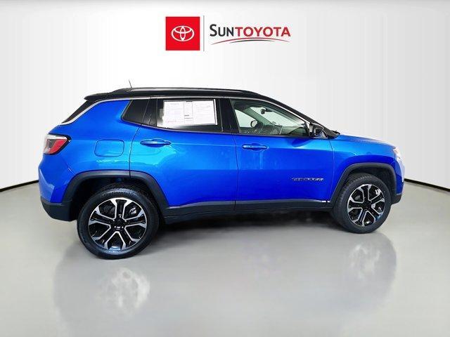 used 2022 Jeep Compass car, priced at $19,375