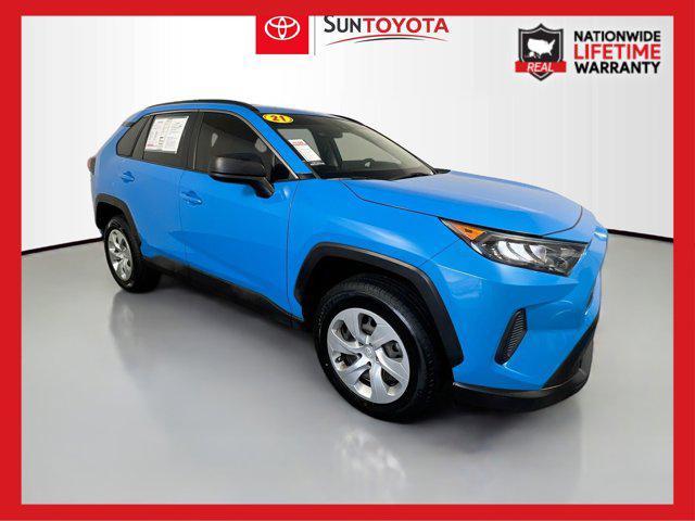 used 2021 Toyota RAV4 car, priced at $20,750