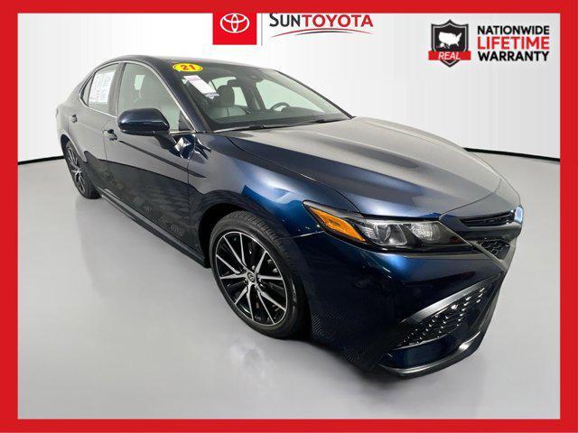 used 2021 Toyota Camry car, priced at $21,307