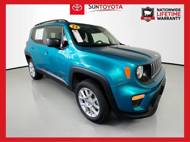 used 2022 Jeep Renegade car, priced at $17,789