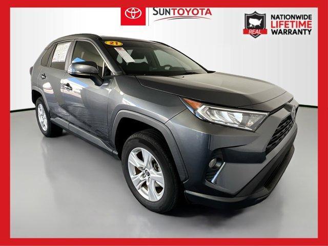 used 2021 Toyota RAV4 car, priced at $23,989