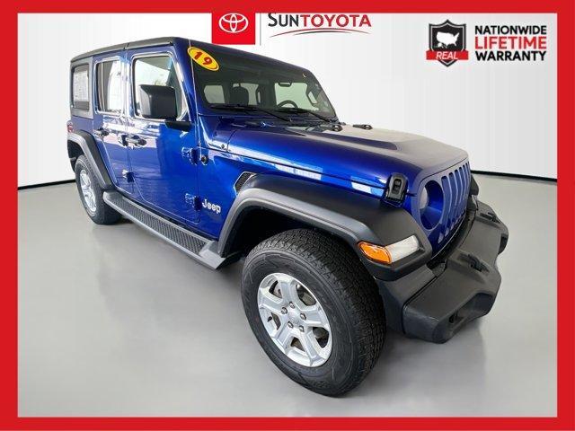 used 2019 Jeep Wrangler Unlimited car, priced at $25,950