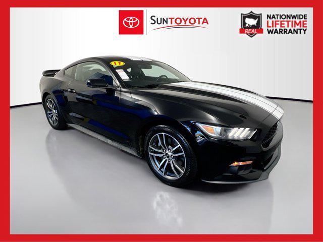 used 2017 Ford Mustang car, priced at $16,977