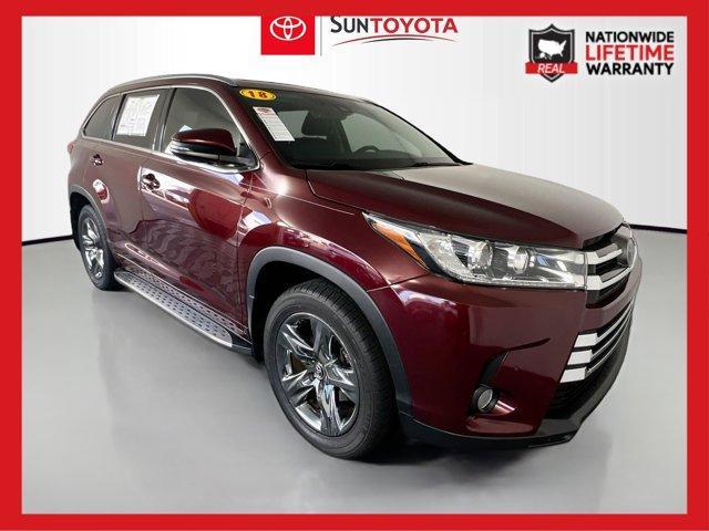 used 2018 Toyota Highlander car, priced at $26,473