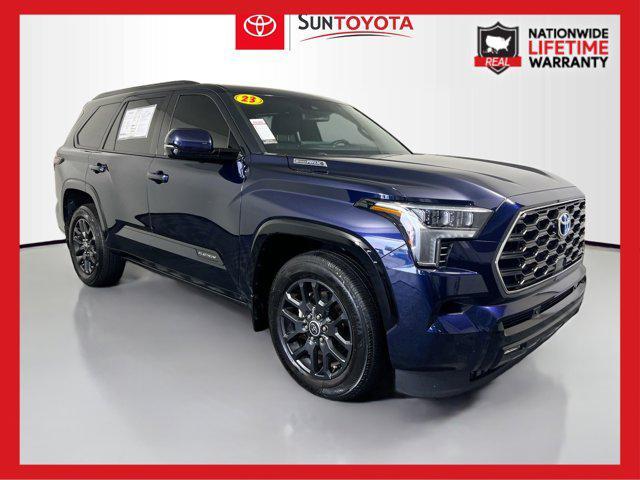 used 2023 Toyota Sequoia car, priced at $66,495