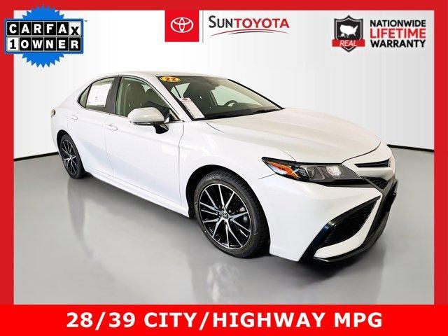 used 2022 Toyota Camry car, priced at $20,489