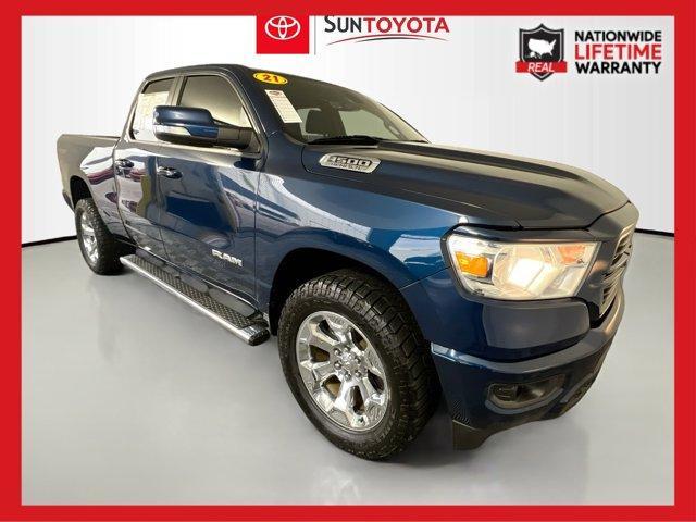 used 2021 Ram 1500 car, priced at $25,895