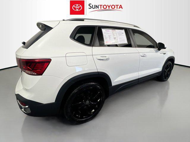 used 2023 Volkswagen Taos car, priced at $19,363