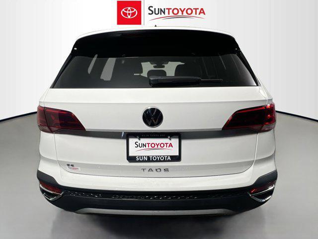 used 2023 Volkswagen Taos car, priced at $19,363