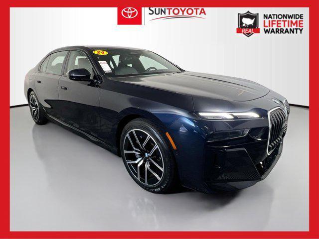 used 2024 BMW 740 car, priced at $67,798