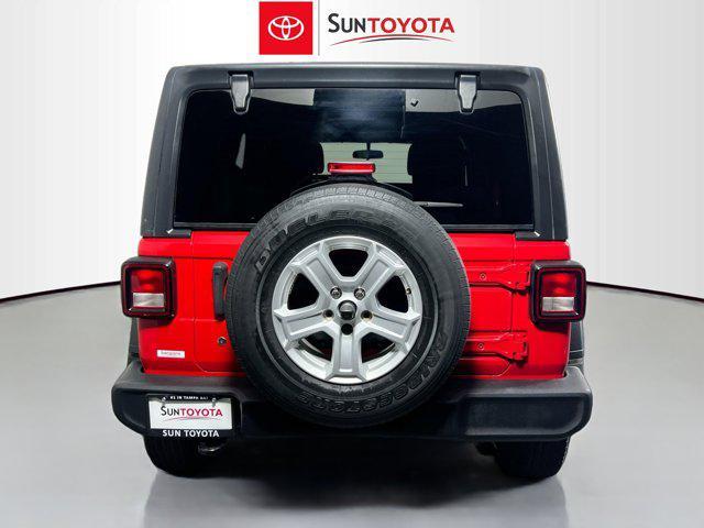 used 2020 Jeep Wrangler Unlimited car, priced at $19,974