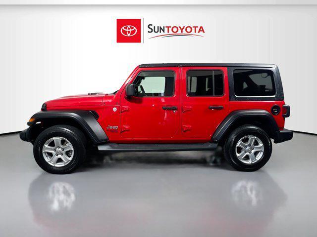 used 2020 Jeep Wrangler Unlimited car, priced at $19,974