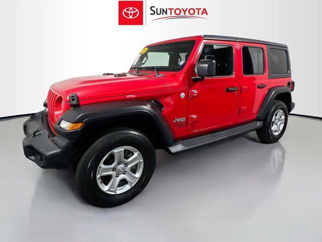 used 2020 Jeep Wrangler Unlimited car, priced at $19,974