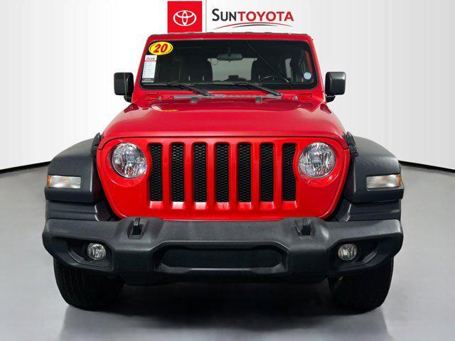 used 2020 Jeep Wrangler Unlimited car, priced at $19,974
