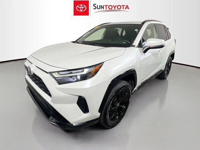 used 2023 Toyota RAV4 Hybrid car, priced at $27,143