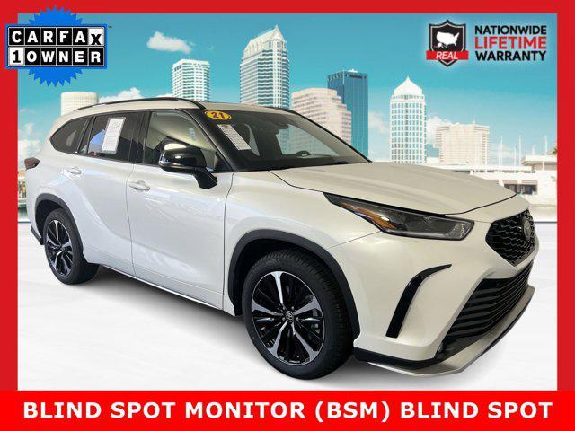 used 2021 Toyota Highlander car, priced at $33,821