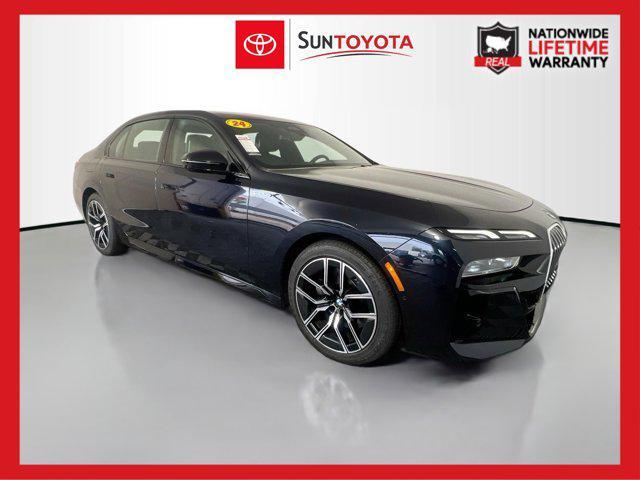 used 2024 BMW 740 car, priced at $74,990