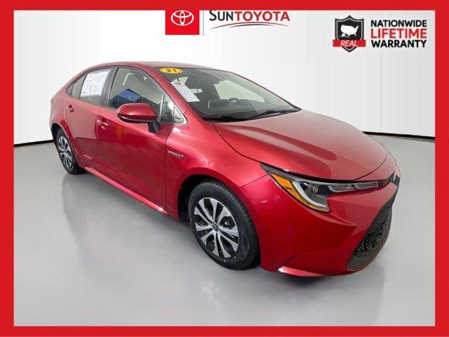 used 2021 Toyota Corolla Hybrid car, priced at $17,989