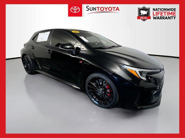 used 2023 Toyota GR Corolla car, priced at $32,476