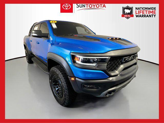 used 2021 Ram 1500 car, priced at $61,635