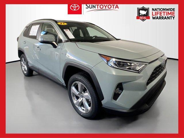 used 2021 Toyota RAV4 Hybrid car, priced at $25,891