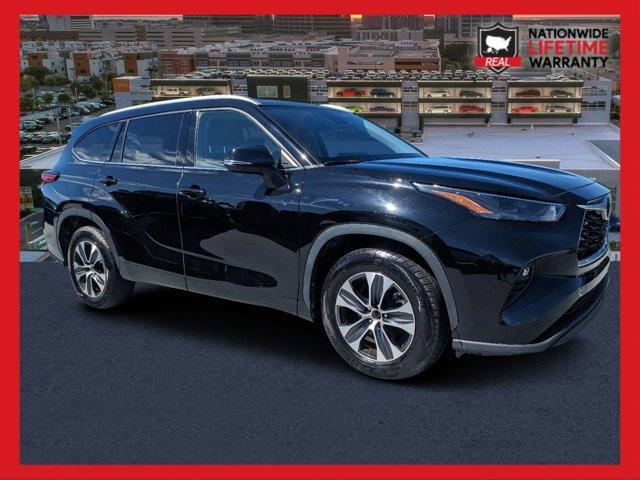 used 2022 Toyota Highlander car, priced at $30,765