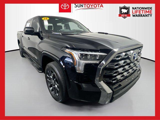 used 2024 Toyota Tundra Hybrid car, priced at $59,250