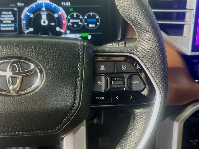 used 2024 Toyota Tundra Hybrid car, priced at $63,829