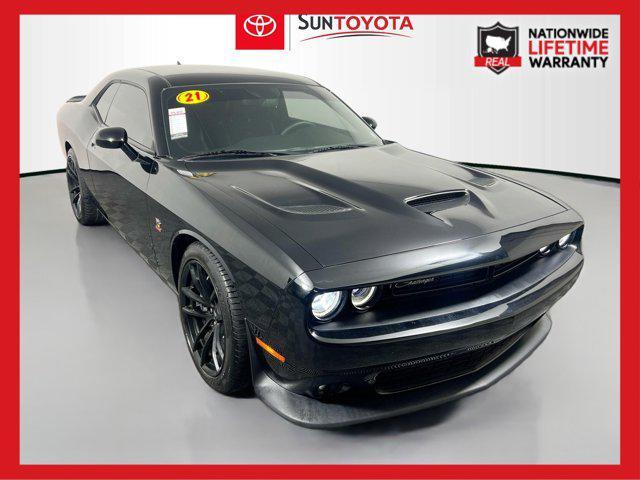 used 2021 Dodge Challenger car, priced at $42,397