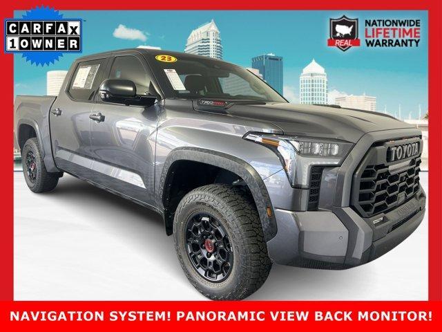 used 2023 Toyota Tundra Hybrid car, priced at $63,884