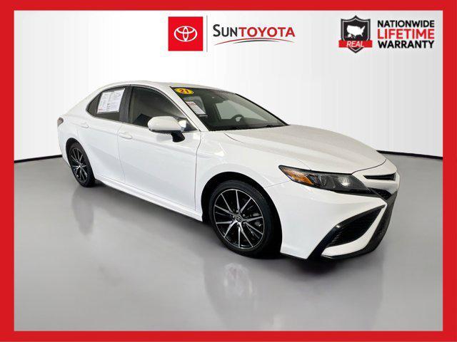 used 2021 Toyota Camry car, priced at $20,551